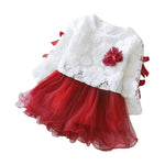 Baby Girl Dress 2017 New Princess Infant Party Dresses for Girls Autumn Kids tutu Dress Baby Clothing Toddler Girl Clothes