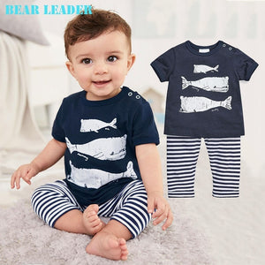 Bear Leader Baby Clothing Sets 2018 Spring&summer Baby Boys Clothes Long Sleeve T-shirt+Pants 2Pcs Suits Children Clothing